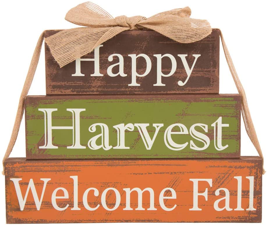 Happy Harvest Benvenuto decorazioni autunnali