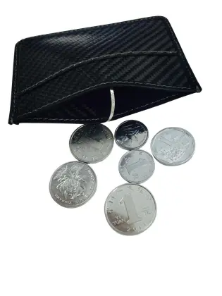 Carbon card holder wallet