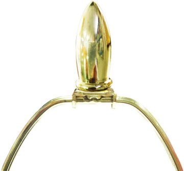 Metal Lamp Finials Screw Topper Hardware for Bullet Shape Lamp Shades