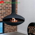 Suspended Fireplace Roof Mounted Ceiling Hang Fireplace