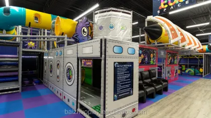 BAIZHUO Manufacturer's Space Theme Amusement Park Soft Equipment: Kids' Toys and Indoor Playgrounds for Sale