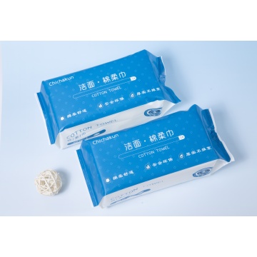 Toallitas secas desechables para limpieza facial suave
