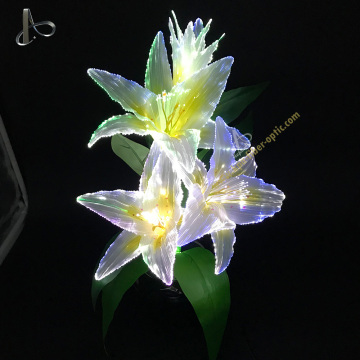 Best Selling LED Fiber Optic Fabric Flower Light
