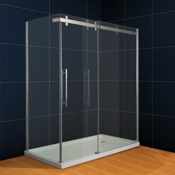10mm Tempered Glass Sliding Shower Door with 304SS Handle