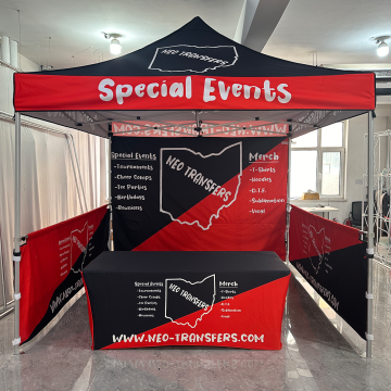 Folding Canopy Gazebo for Trade Show Advertising