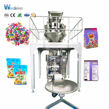 High Speed Cotton Candy Fruit Candied Packaging Machine