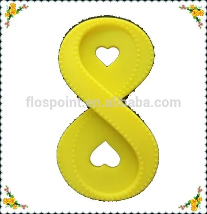 Funny Munchkin Twisty Figure 8 Silicone Baby Teether BPA Free