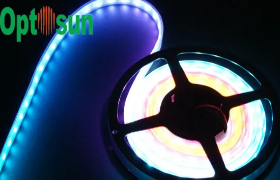 Ip68 7.2w/m Rgb 30leds Smd 5050 Led Strip Light For Ad Signs , Magic Dream Color Led Strip Light