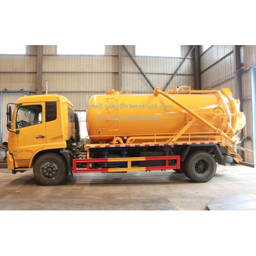 Brand New Dongfeng TJ 10m³ Vaccum Sewage Truck