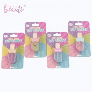 Wholesale Customized Non-Toxic Vegan Baby Bottle Lip Gloss for Kids
