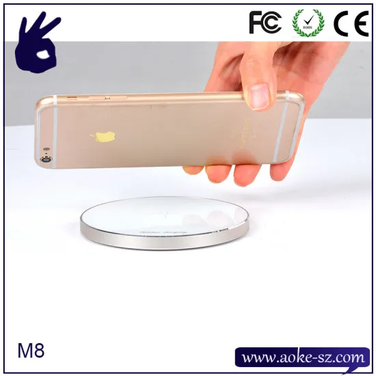 Hight Quality Metallica Qi Standard Wireless Charger for Samsung