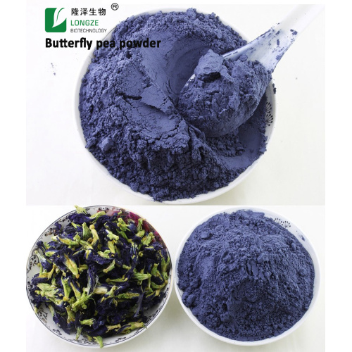 blue butterfly pea flower powder