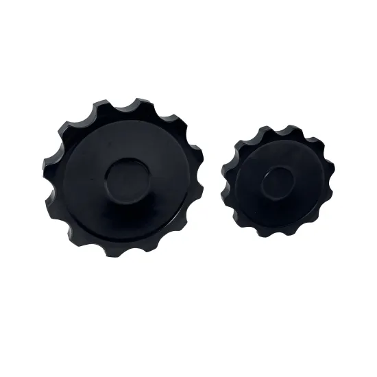 CNC Black Knurled Plastic Machine Handle Knob