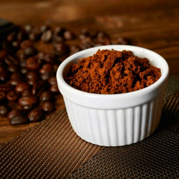 100% aglomerado instantâneo em granulado café