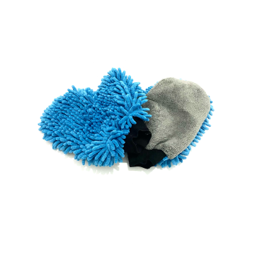 Mitt de microfibre de chenille ultra doux et moelleux pour le lavage et les détails