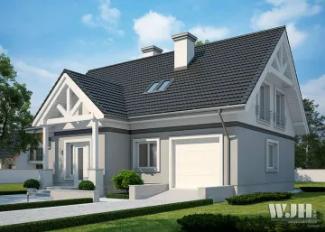 Luxury prefabricated light steel villa