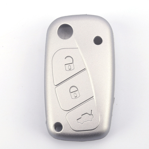 3 Buttons Silicone Car Key Cover For Fiat
