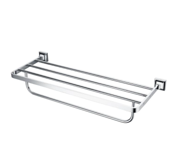 Double Towel Bars Brass Towel Rack