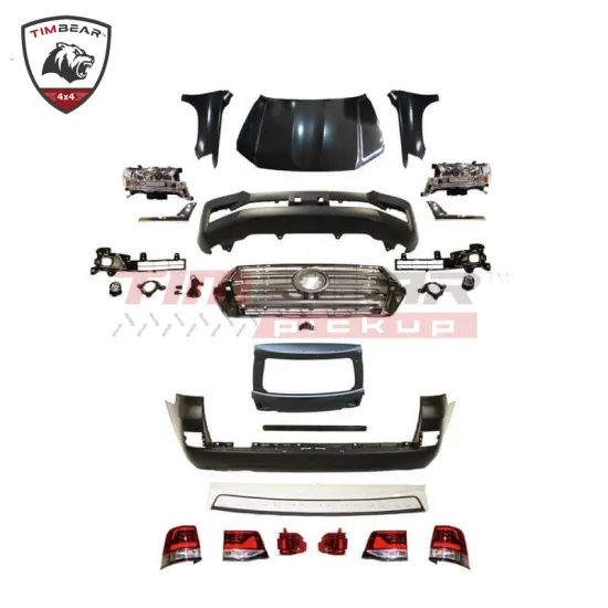 Abs Plastic Body Kit Facelift Full Upgrade Body Kit For Land Cruiser LC200 2016" 

However, for better SEO and readability, you might consider shortening it to:

"Full Body Kit Facelift for Land Cruiser LC200 2016