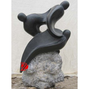 abstract figure stone sculpture