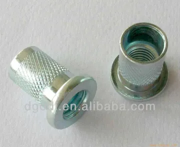 custom closed end knurled rivet nut