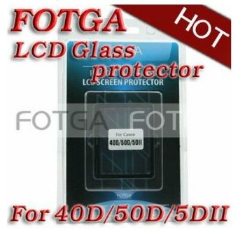 0.5mm Optical Fotga Glass Protector For Canon 50d Digital Camera Lcd Screen