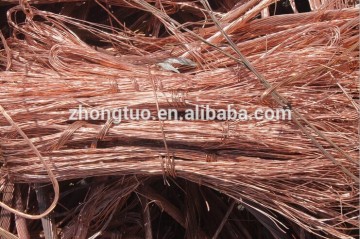 copper scrap wire 99.9min