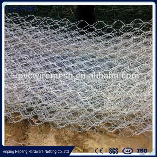 galvanized gabion box/stone gabion box china /pvc coated gabion wire mesh