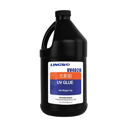 Electronic scale UV adhesive