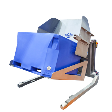 Hydraulic Tub Dumper for Shrimp Washing Machine