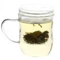 Tek Kişilik Çaydanlık Antik Şeffaf Cam Çay Bardak Takımı