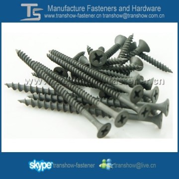 3.5x25 black phosphated drywall screw