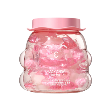 eco-friendly laundry detergent beads: antibacterial, condensate, and fragrance retention for soft and smooth apparels