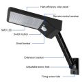 800LM 48 LED SOLAR POWER WALL LAMP