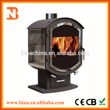 Best selling Forest brand paint real fire cast iron wood burning stove