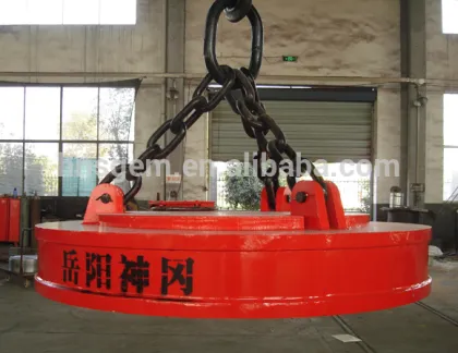 Crane Lifting Magnet for Handling Steel Ingots