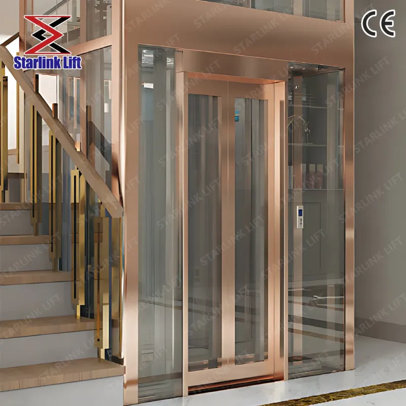 CE Hot Sale 2-5 Floors Passenger Home Lift