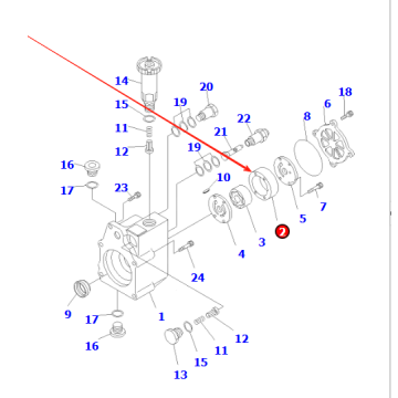 SAA6D140E/WA480-6 Casing ND094231-0060