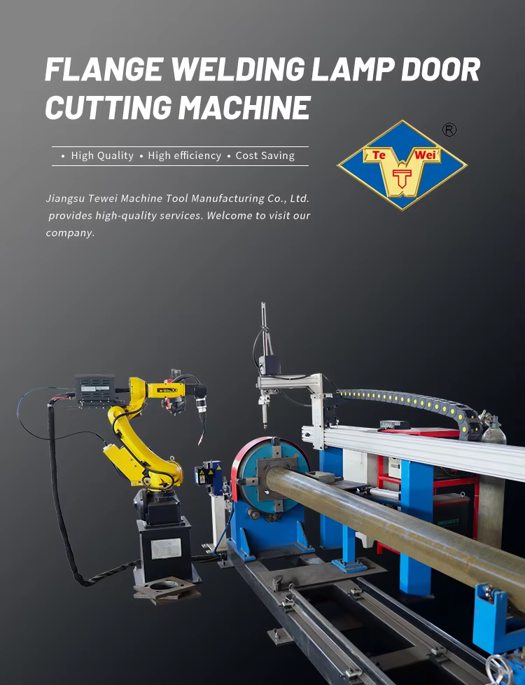 Flange welding machine