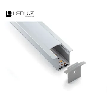 LED Aluminium Profile for Recessed Wall Lighting