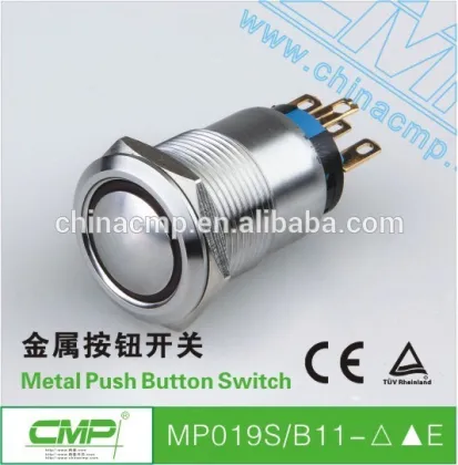 110v Audio Light Push Button Switch ( Diameter 19mm )