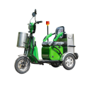 Small garbage collection and transportation tricycle