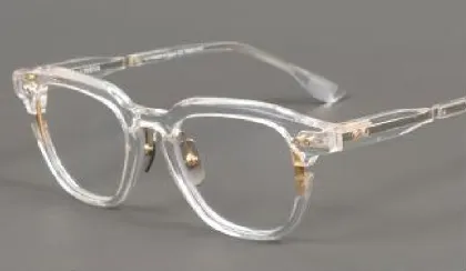Vogue Designer Thick Frame Big Clear Glasses