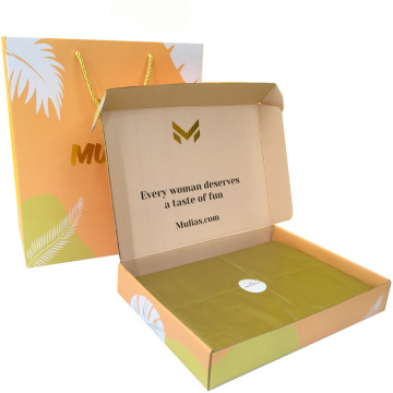 Printable Corrugated Board Monthly Subscription Box Packaging Mailing Box