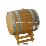 wooden barrel