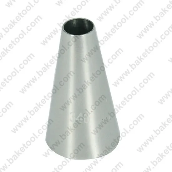 Fashion Stainless steel304 medium round pastry nozzle #346