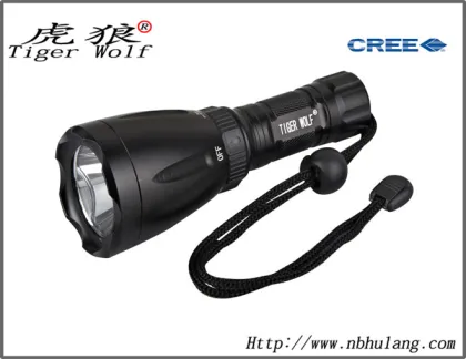 underwater aluminum waterproof xml t6 led diving flashlight