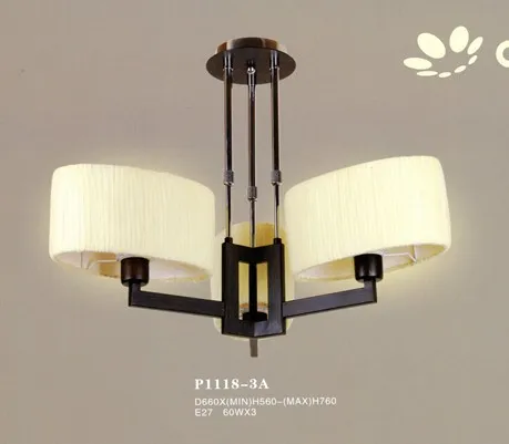 2012 Modern Fabric Hanging Pendant Light, Used for Home Decoration