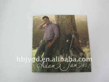 CD cover booklet