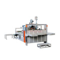 Manual paper box folder and gluer machine